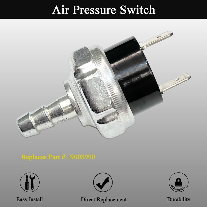 LLANNDER 160-200 PSI Air Compressor Micro Pressure Power Switch for Dewalt Porter Air Compressor Pressure Switch D55168 Replaces # N003990 - Image 2